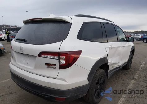 2022 Honda Pilot Awd Trailsport из США, поврежденный, VIN 5FNYF6H87NB050675